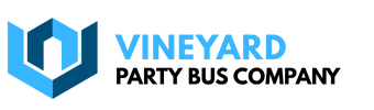 vineyard party bus company logo