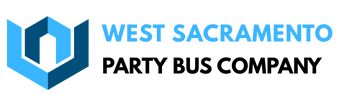 west sacramento party bus company logo