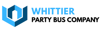 whittier party bus company logo