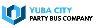 yuba city party bus company logo