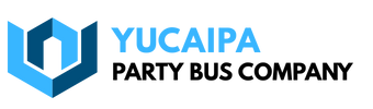 yucaipa party bus company logo